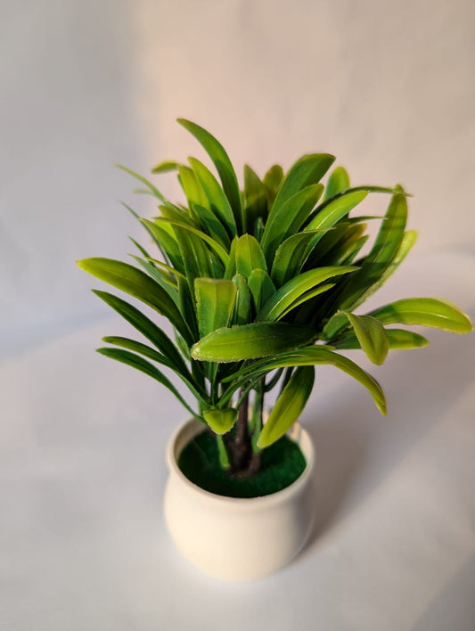 Faux Potted Greenery Plant | Low-Maintenance Decor Solution for Home & Office