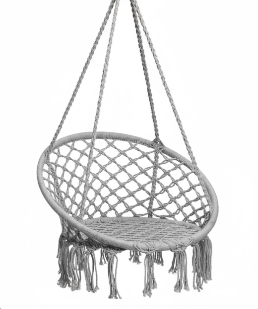 High-Capacity Portable Macrame Swing Solving The Limitation of Fixed Relaxation