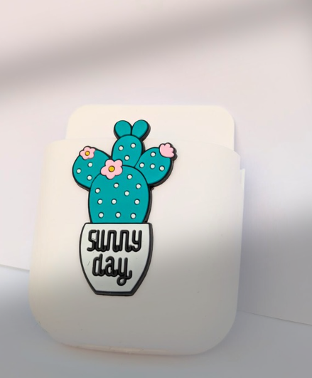 Cactus  Wall Mount Phone Holder | Save Space & Secure Your Device at the Outlet